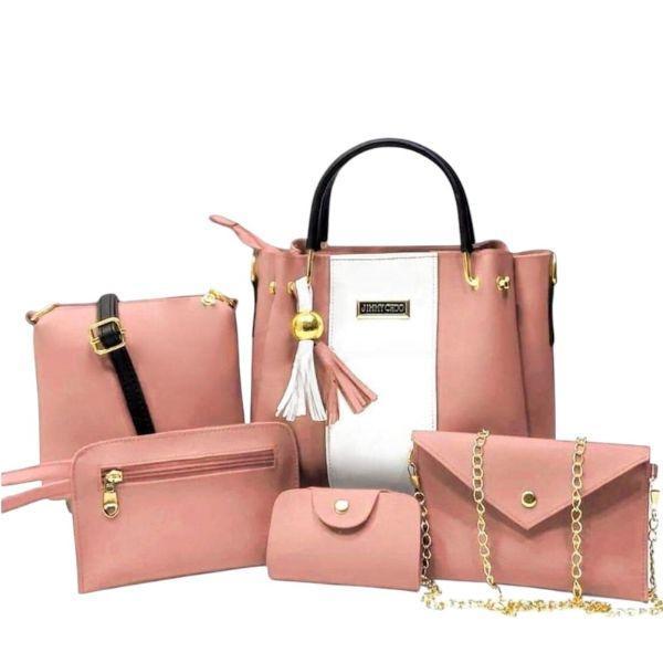 5 PIECE HANDBAG SET