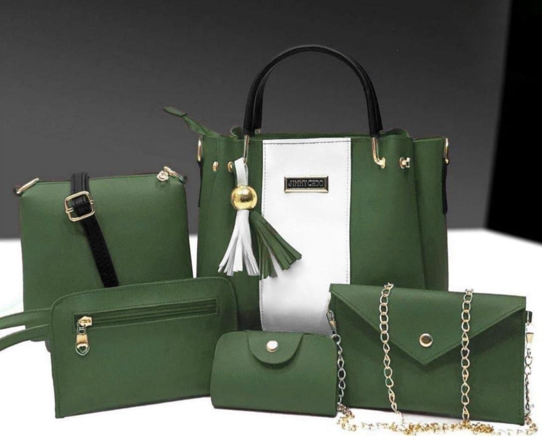 5 PIECE HANDBAG SET