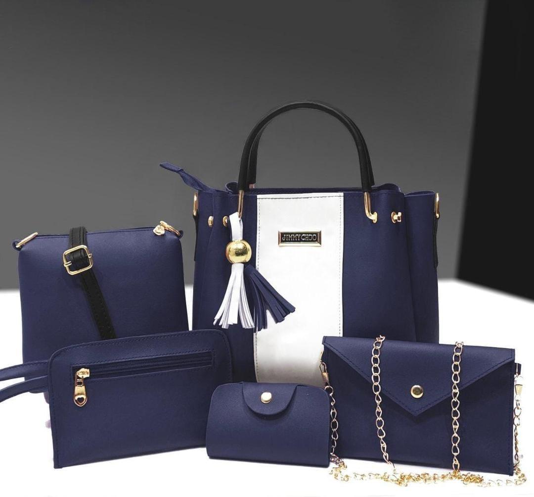 5 PIECE HANDBAG SET