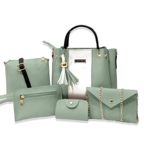 5 PIECE HANDBAG SET