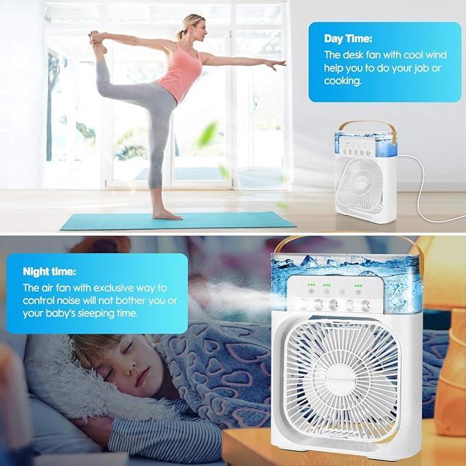 2 In 1 Mini Air Cooler